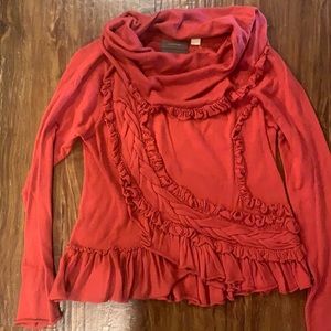 guinevere ruffled sweater :: anthropologie